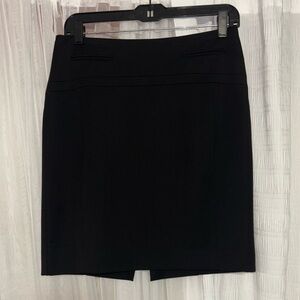 Express Black Mini Pencil Skirt